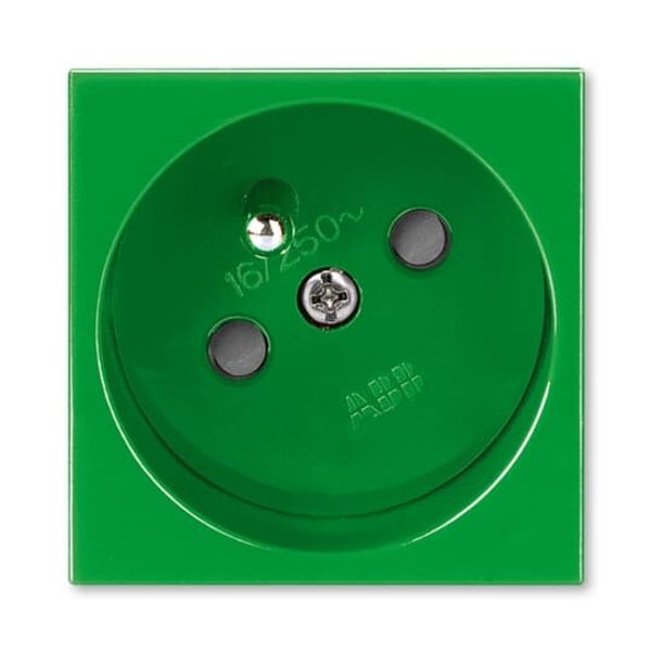 5580N-C02357 H Socket outlet 45×45 with earthing pin, shuttered, with power supply indication image 6