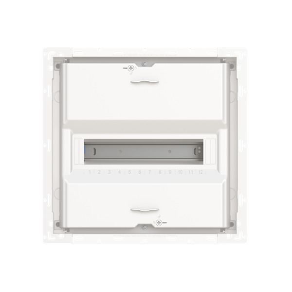 UK612EB Consumer unit , 347 mm x 362 mm x 97 mm, Flush mounting, 12 SU, IP30, Without Door image 3