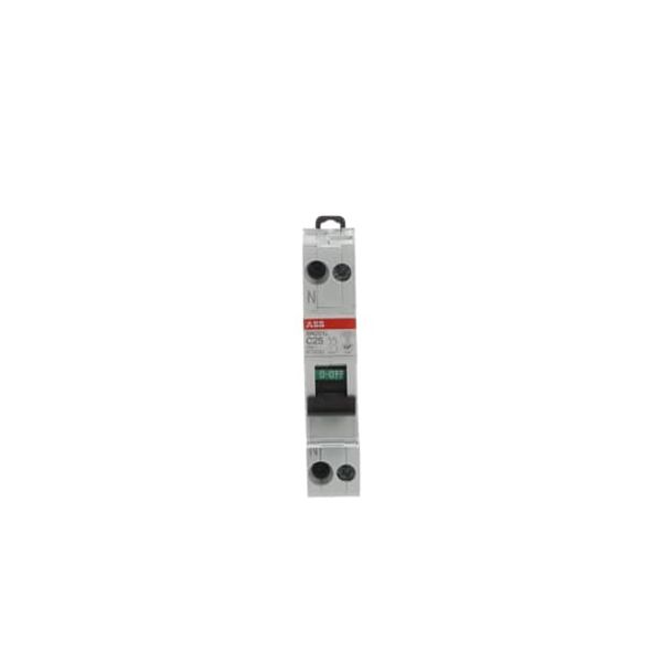 SN201 L-C25-L Miniature circuit breaker - 1+NP - C - 25 A image 1