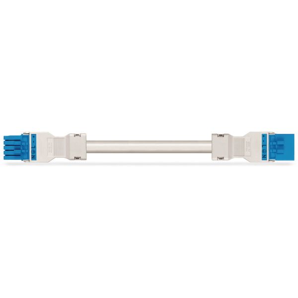 pre-assembled interconnecting cable Eca Socket/plug blue image 2