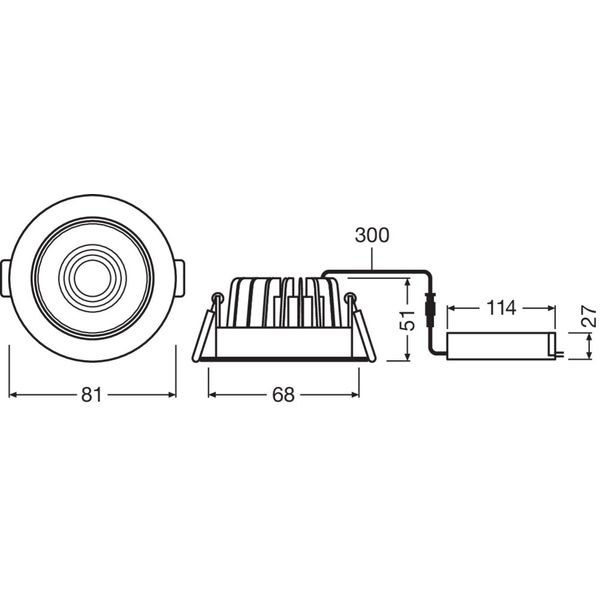 SPOT DIM 8 W 4000 K IP44/IP20 SI image 8