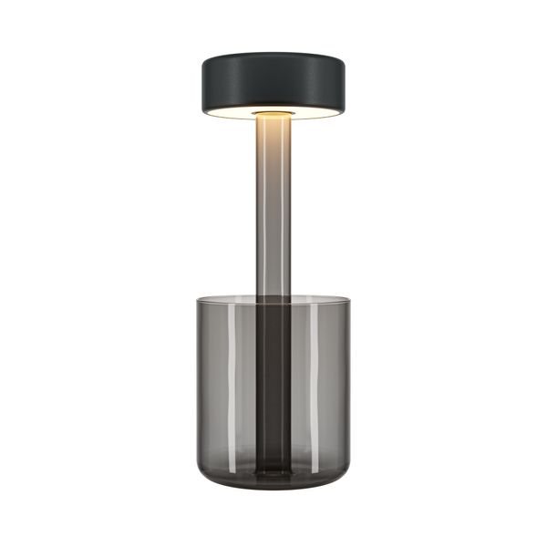 Modern AI Collaboration Battery lamp Grey image 1