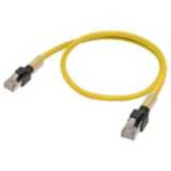 Ethernet patch cable, F/UTP, Cat.6A, LSZH (Yellow), 20 m XS6W0012M image 1