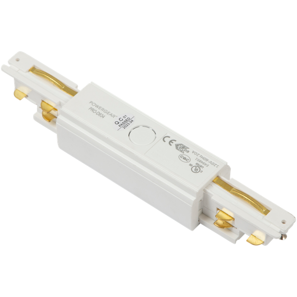 Primo Three Circuit Straight Connector White image 6