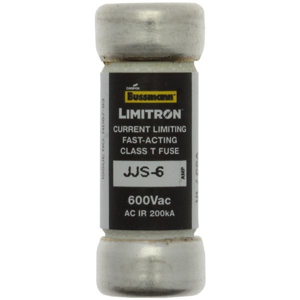 Fuse-link, LV, 6 A, AC 600 V, 14 x 38 mm, T, UL, very fast acting image 4