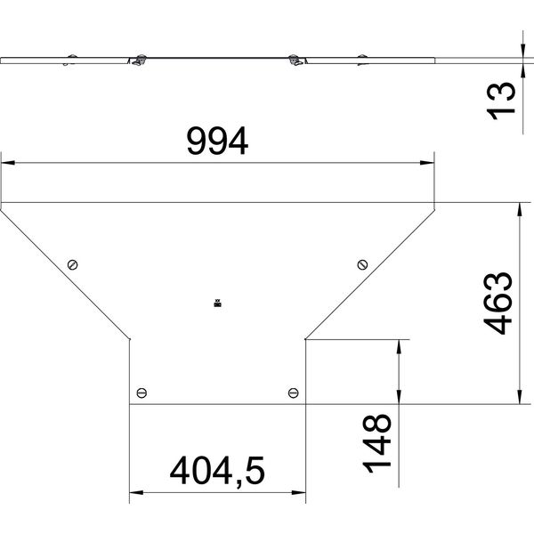 LAAD 400 R3 A2 Cover for add-on tee with turn buckle B400 image 2