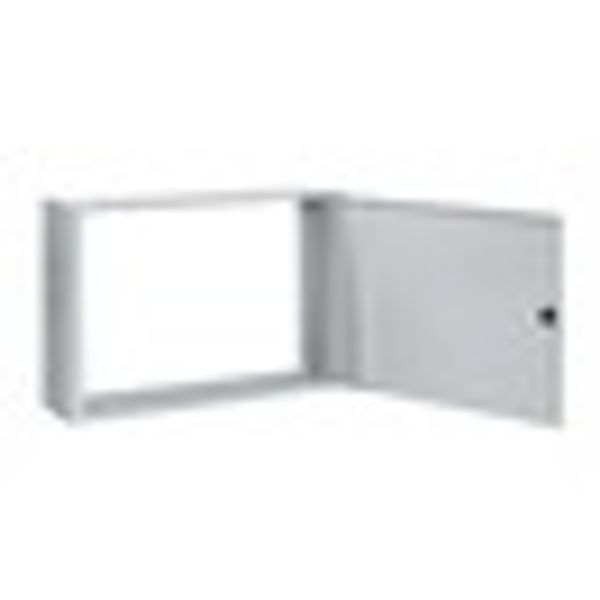 Wall-mounted frame 3A-12 with door, H=640 W=810 D=180 mm image 2