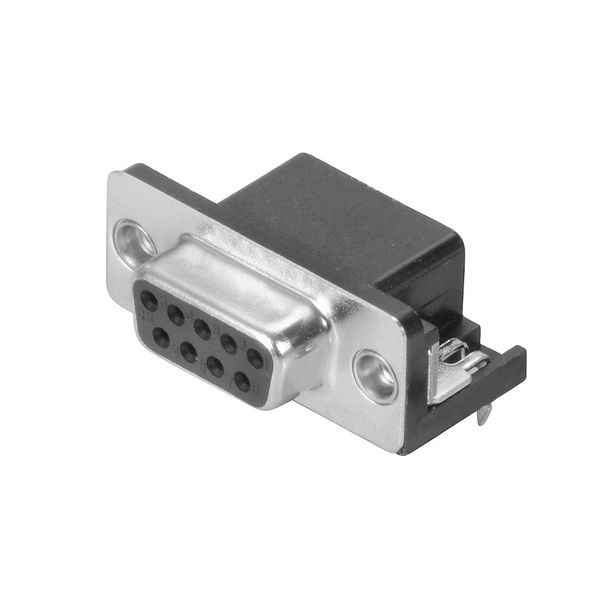 PCB plug-in connector data, Thread-bolt UNC 4-40, Snap-on clip, THT so image 1