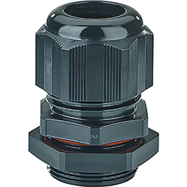 Cable gland Atex, IP66, M32, Black, Ex zone 2 and 22 image 2