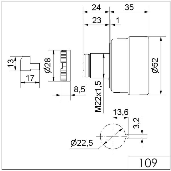 Multi-t.sounder EM 8 tne 24VAC/DC BK image 7