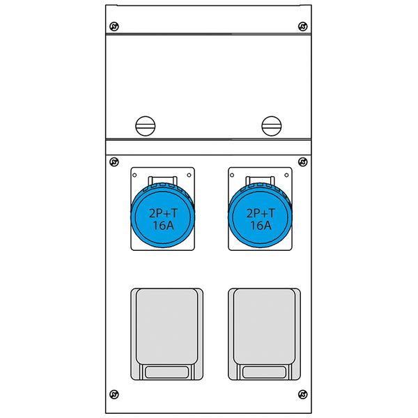 DISTRIBUTION ASSEMBLY (ACS) IP66 16A image 1