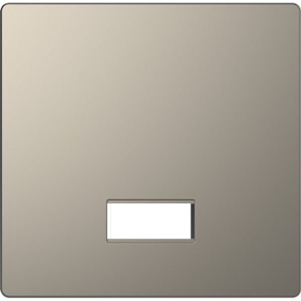 Rocker w. rectangular indicator window f. symbols, nickel metallic, Sys. Design image 2