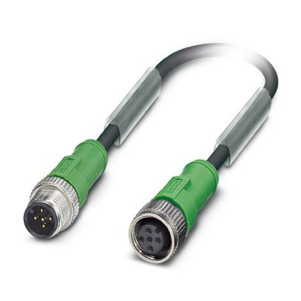 SAC-5P-M12MS/12,0-PUR/M12FS VA - Sensor/actuator cable image 1