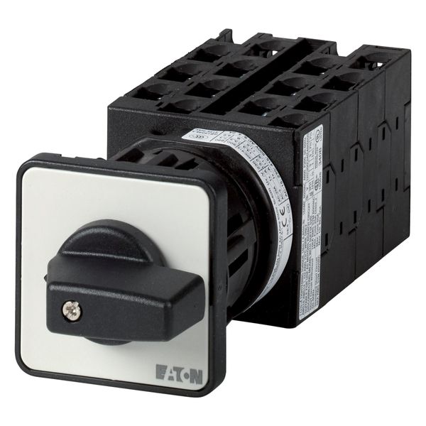 Step switches, T0, 20 A, centre mounting, 7 contact unit(s), Contacts: 14, 45 °, maintained, Without 0 (Off) position, 1-7, Design number 8254 image 4