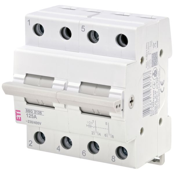 Center-off change-over switch, SSQ  2125 image 1