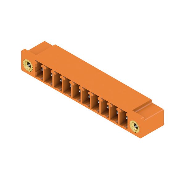 PCB plug-in connector (board connection), 3.81 mm, Number of poles: 10 image 4