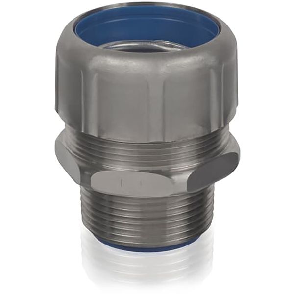 1 Inch Liquidtight Fitting for Flexible Metallic Conduit, Straight image 1