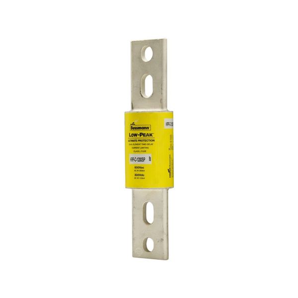 Eaton Bussmann Series KRP-C Fuse, Current-limiting, Time-delay, 600 Vac, 300 Vdc, 1100A, 300 kAIC at 600 Vac, 100 kAIC Vdc, Class L, Bolted blade end X bolted blade end, 1700, 2.5, Inch, Non Indicating, 4 S at 500% image 11