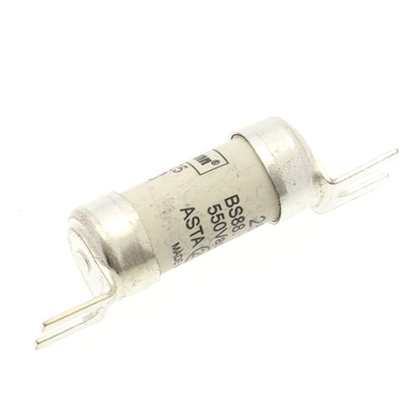 Fuse-link, LV, 25 A, AC 550 V, BS88/A1, 14 x 55 mm, gL/gG, BS image 3