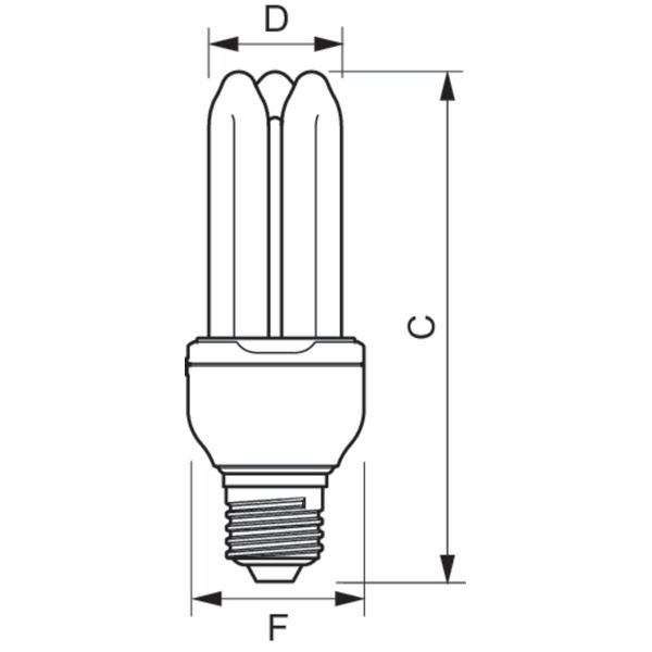 GENIE 18W WW E27 220-240V 1PF/6 image 5