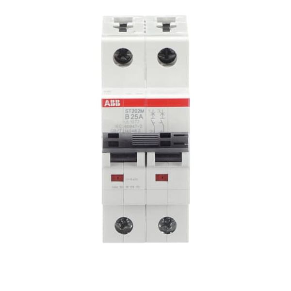 ST202M-B25 Miniature Circuit Breaker - 2P - B - 25 A image 1