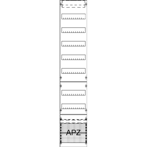 FV19A2 Distribution panel , 1350 mm x 250 mm (HxW) image 17