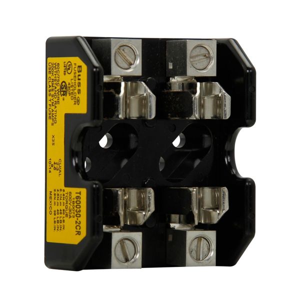 Eaton Bussmann series Class T modular fuse block, 600 Vac, 600 Vdc, 0-30A, Box lug, Single-pole image 11