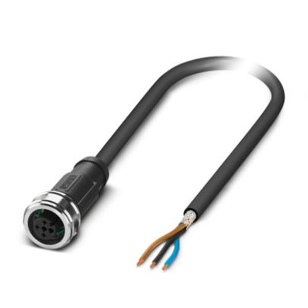 SAC-3P- 1,5-PUR/P12FS SH - Sensor/actuator cable image 1