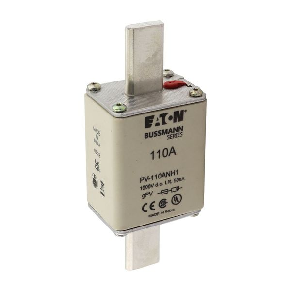 FUSE 110A 1000V DC PV SIZE 1 DUAL IND image 10