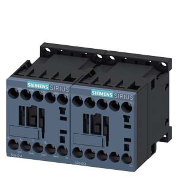 Contactor relay, 4 NO, 220 V AC/50 Hz, 240 V AC/60 Hz, S00, screw terminal image 1