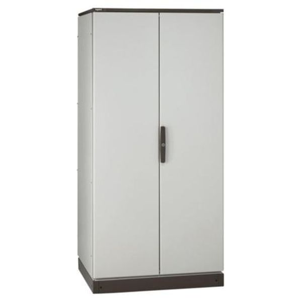 Altis assembly metal cabinet - IP55 IK10 - RAL 7035 - 2200x1200x600 mm image 1