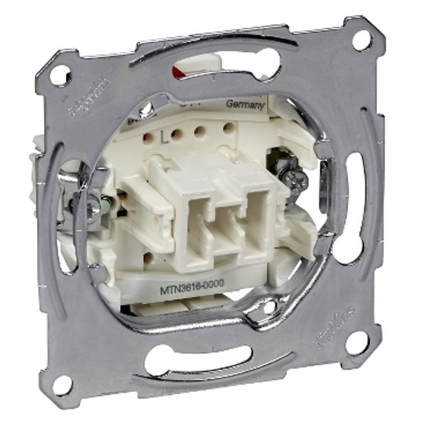 Two-way switch insert 1 pole, flush-mounted, 16 AX, AC 250 V, screwl. term. image 3