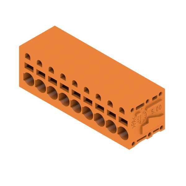 PCB terminal, 5.00 mm, Number of poles: 9, Conductor outlet direction: image 2