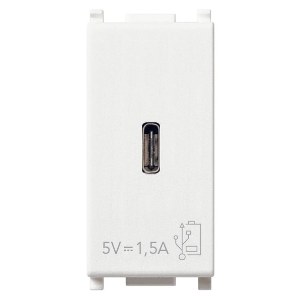 C-USB supply unit 5V 1,5A 1M white image 1