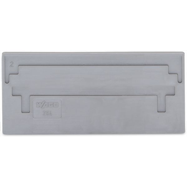 Separator plate 2 mm thick oversized gray image 3