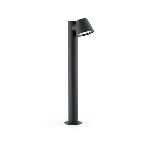 GINA DARK GREY POST LAMP GU10 35W 70CM image 1