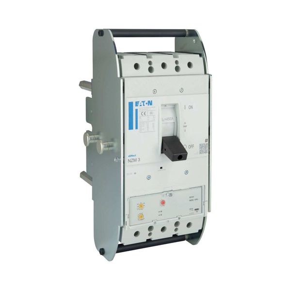 NZM3 PXR20 circuit breaker, 450A, 3p, withdrawable unit image 11