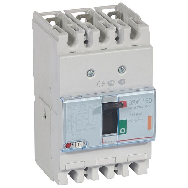 MCCB thermal magnetic - DPX³ 160 - Icu 25 kA - 400 V~ - 3P - 160 A image 2