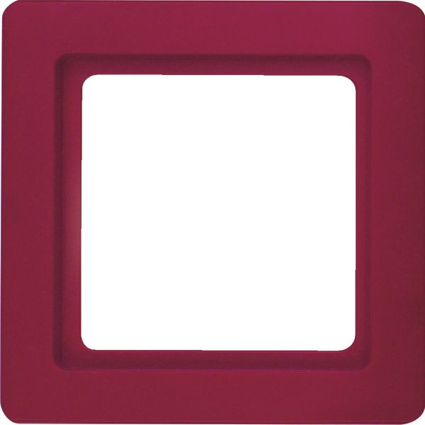 Frame 1gang, Q.1, red velvety image 1
