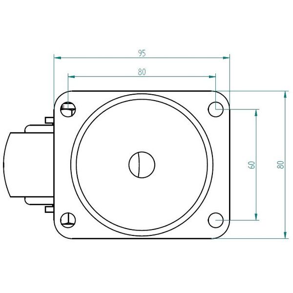 Castors (2 with brake, 2 w/o brake) for DS/DSZ/DSI-enclosure image 4