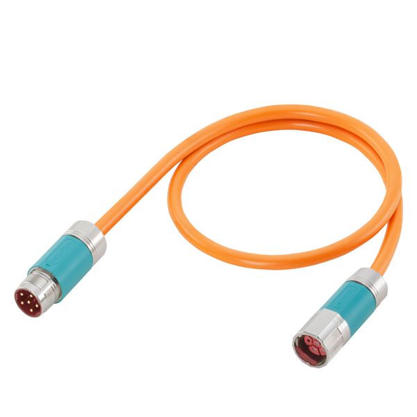 power cable extension 4x 2.5+(2x1.5) C C SPEED-CONNECT connector Sz. 1.5 MOTION-CONNECT 800PLUS Trailable UL/CSA, DESINA Dmax=13.9 mm Length (m)= image 1