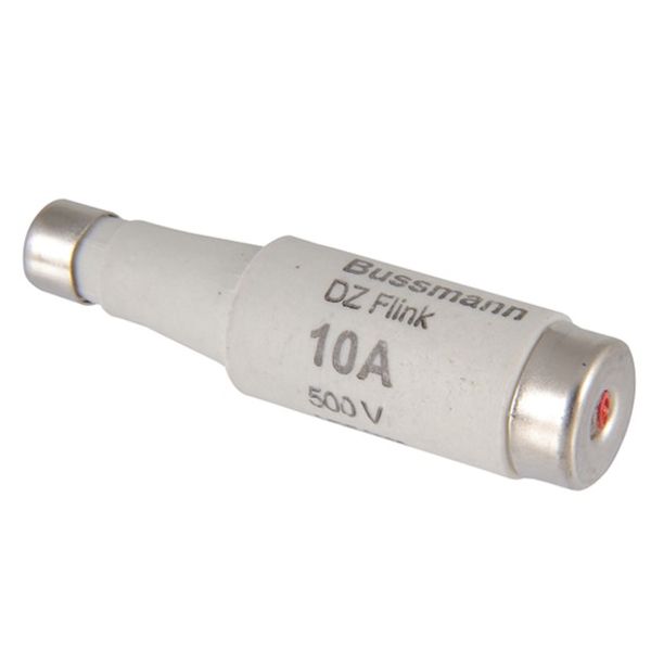 Fuse-link, low voltage, 10 A, AC 500 V, D1, 13.2 x 6 mm, gR, IEC, Fast acting image 3