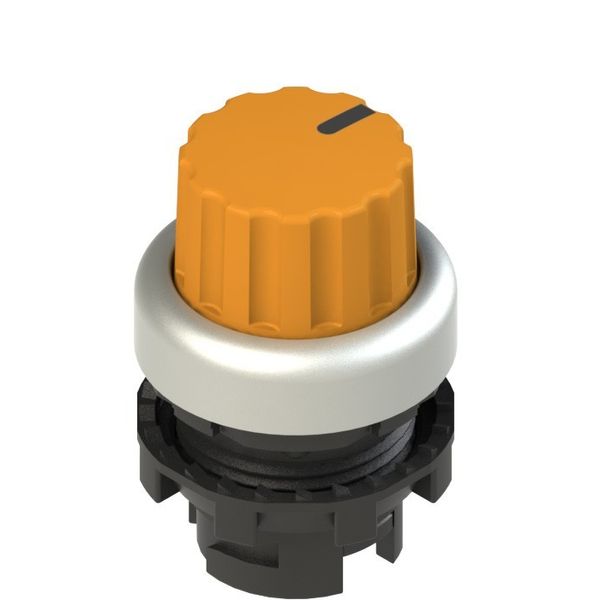 Orange three-position knob selector E2 1SE43FCE89AB image 1