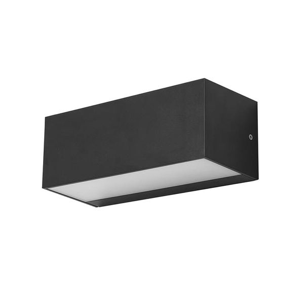 Wall fixture IP65 Ara Big E27 21W Urban grey 206lm image 1