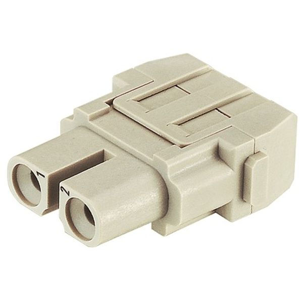 Han 40A crimp module, female UL 1000V image 1