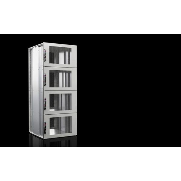 VX IT Compartment Rack, vented, 4 doors, 4 x 11 U, WHD 800x2200x1200 mm image 1