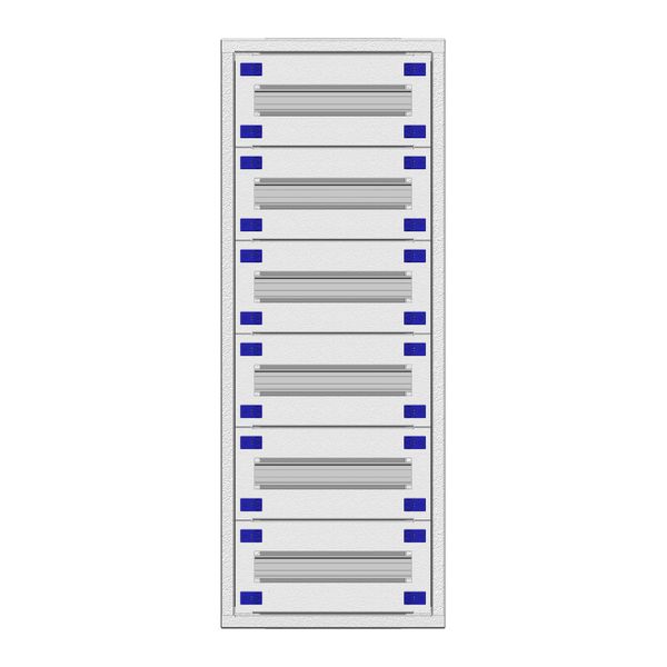 Modular chassis 1-18K, 6-rows, complete image 1