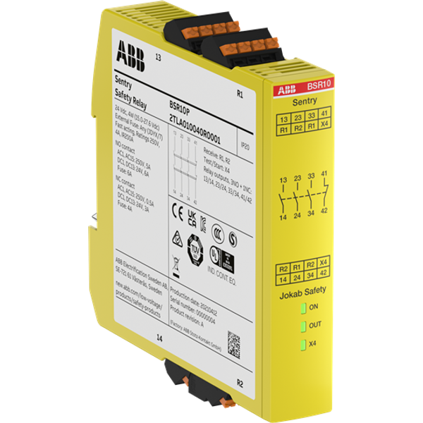 Sentry BSR10P Safety relay image 5