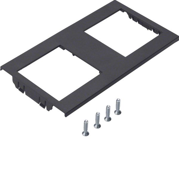 media cover plate for inst. of 2 support-ring-device to casing GTV3 image 1
