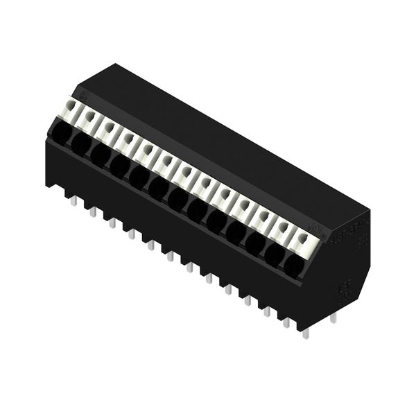 PCB terminal, 3.50 mm, Number of poles: 13, Conductor outlet direction image 3